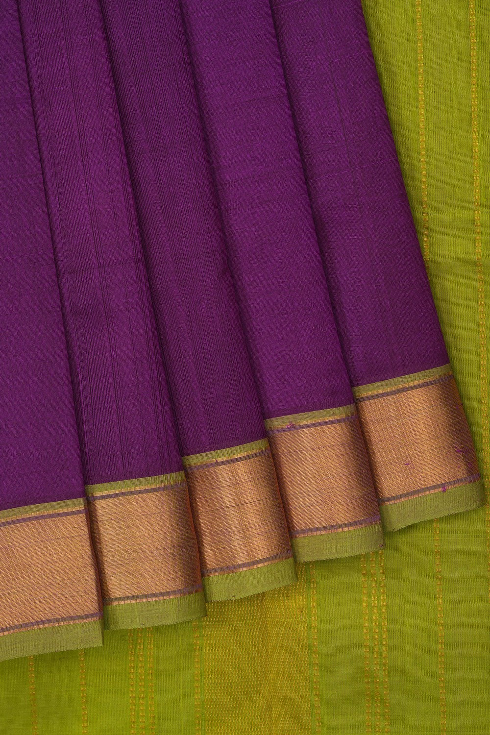 Image of Violet South Silk Cotton Saree
