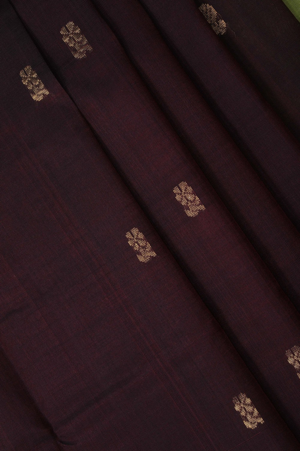 Image of Brown South Silk Cotton Saree