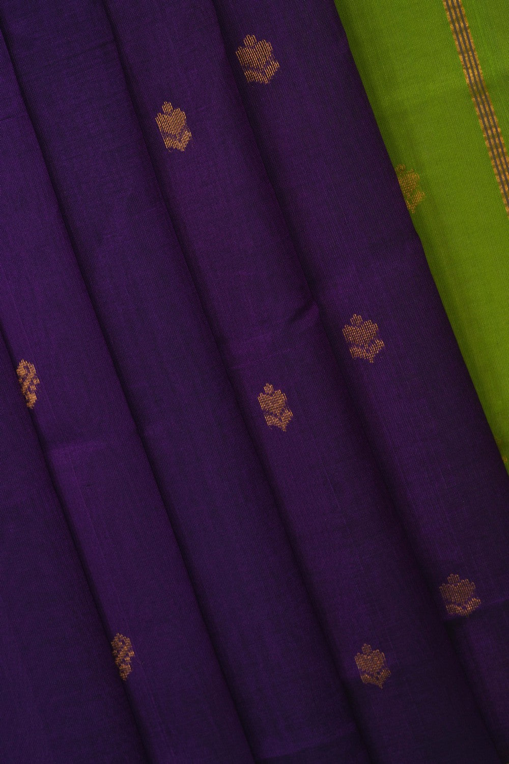 Image of Violet South Silk Cotton Saree