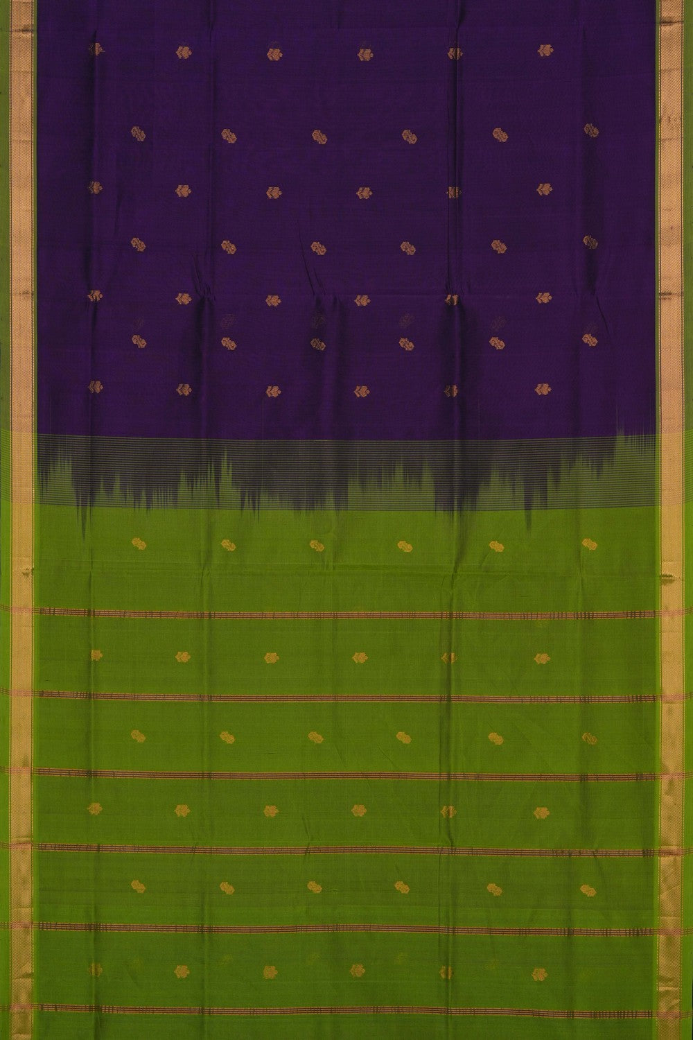 Image of Violet South Silk Cotton Saree