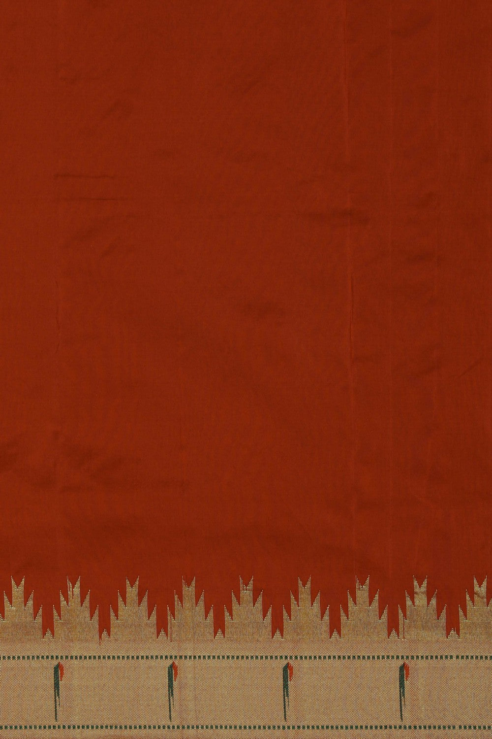 Image of Green Paithani Silk Saree