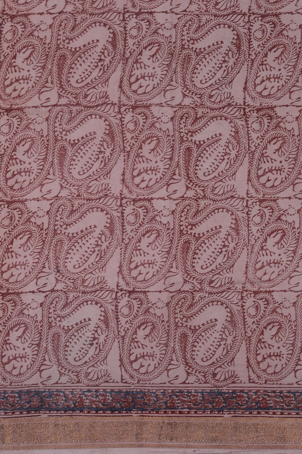 Image of Mangalgiri Silk Red Saree