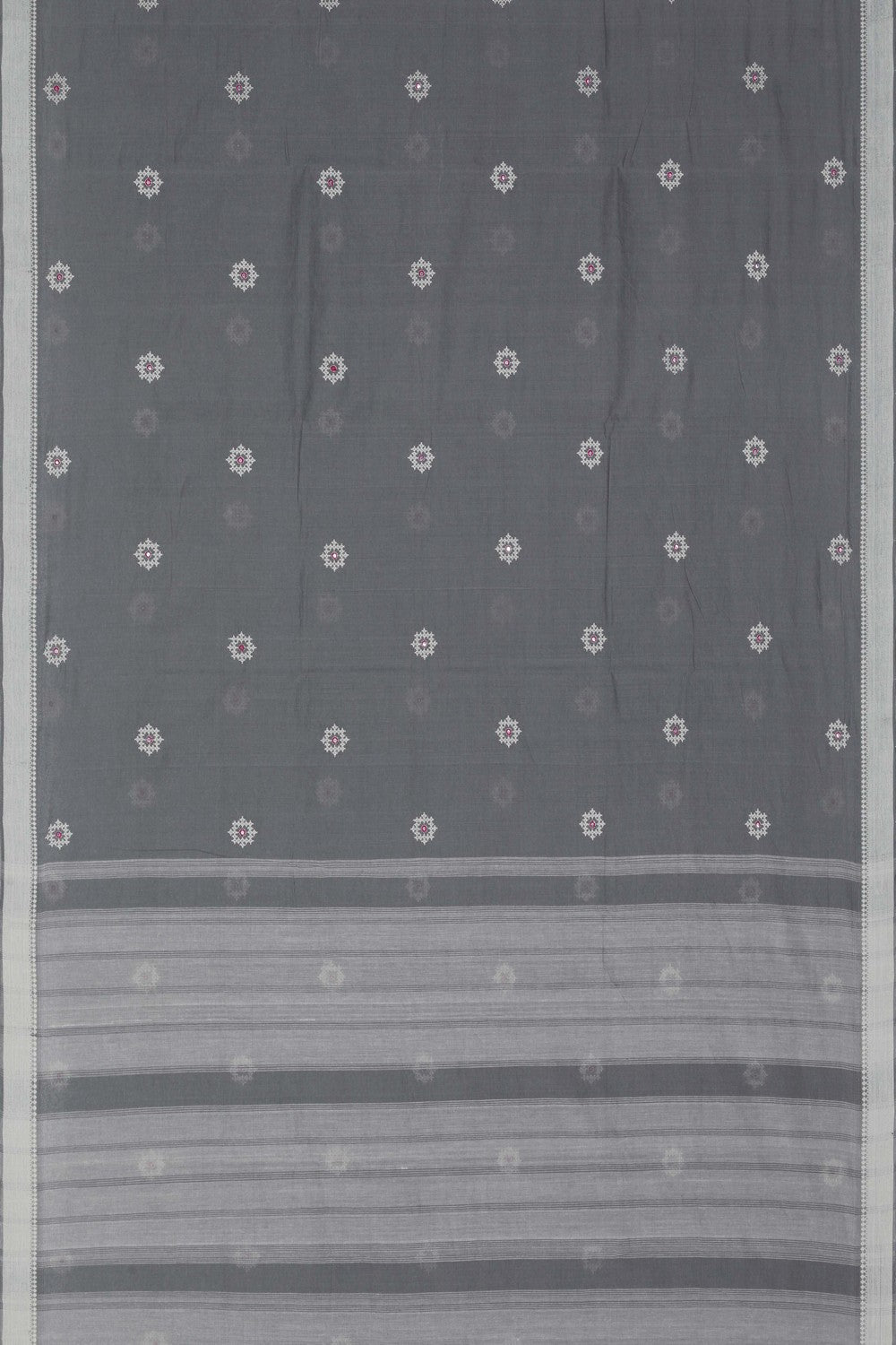 Image of Kutch Work Mangalgiri Cotton Saree