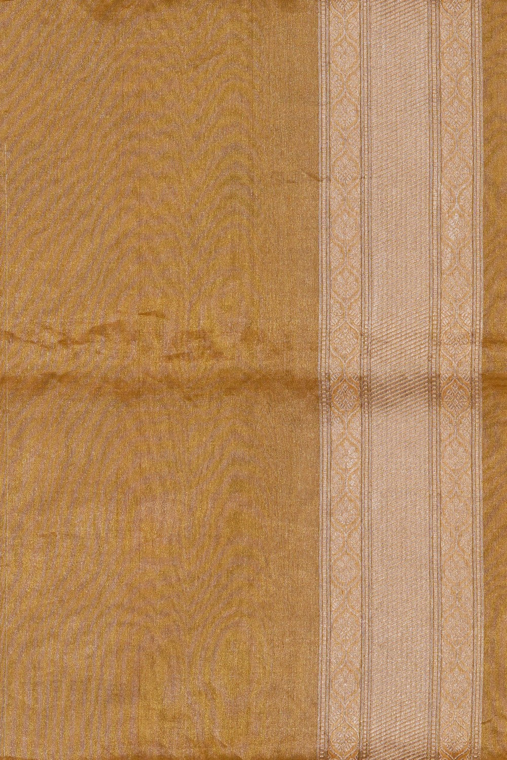 Image of Banarasi Tissue Silk Mustard Saree