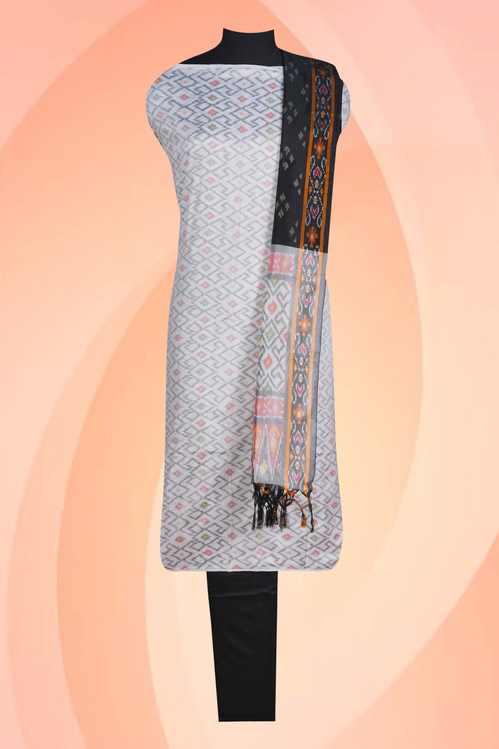 Image of Unstitched Suit Set Fabric (3 Pcs Set)
