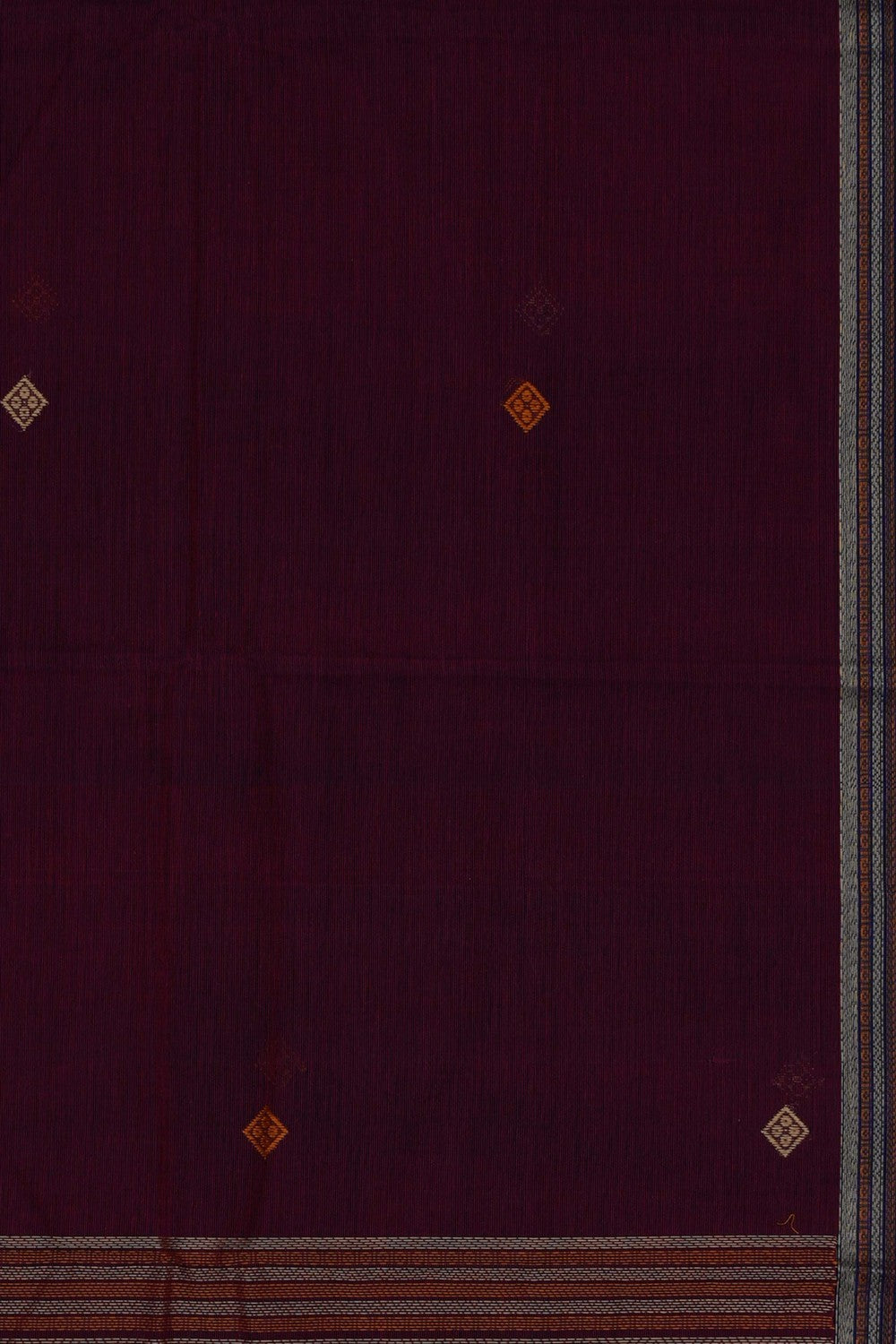 Image of Maroon South Cotton Saree
