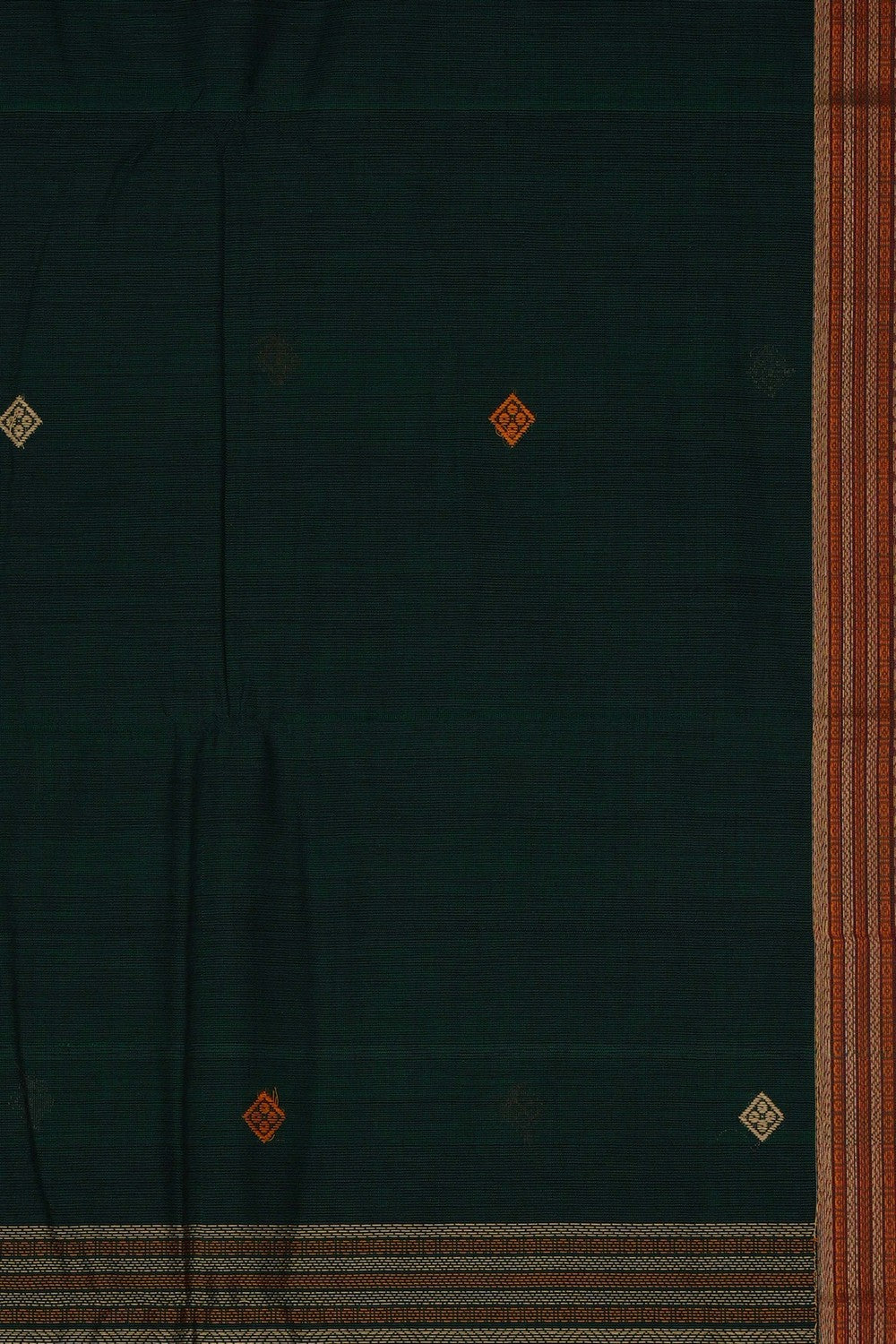 Image of Green South Cotton Saree
