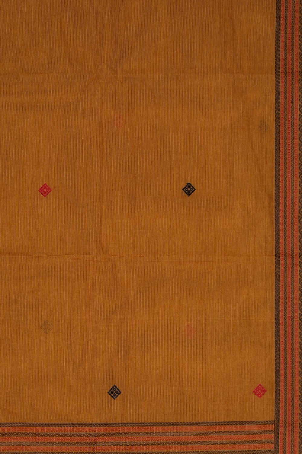 Image of Mustard South Cotton Saree