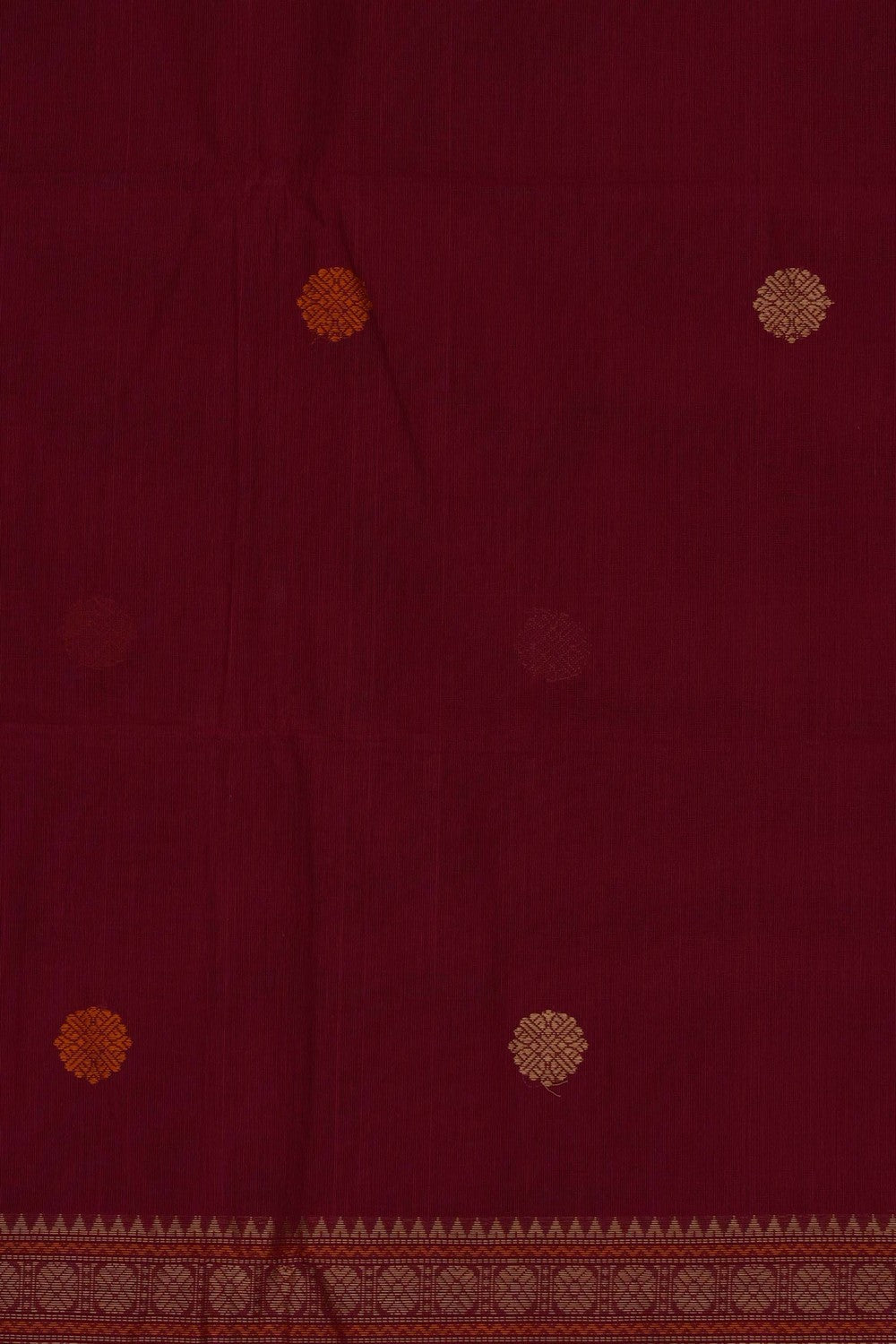 Image of Red South Cotton Saree