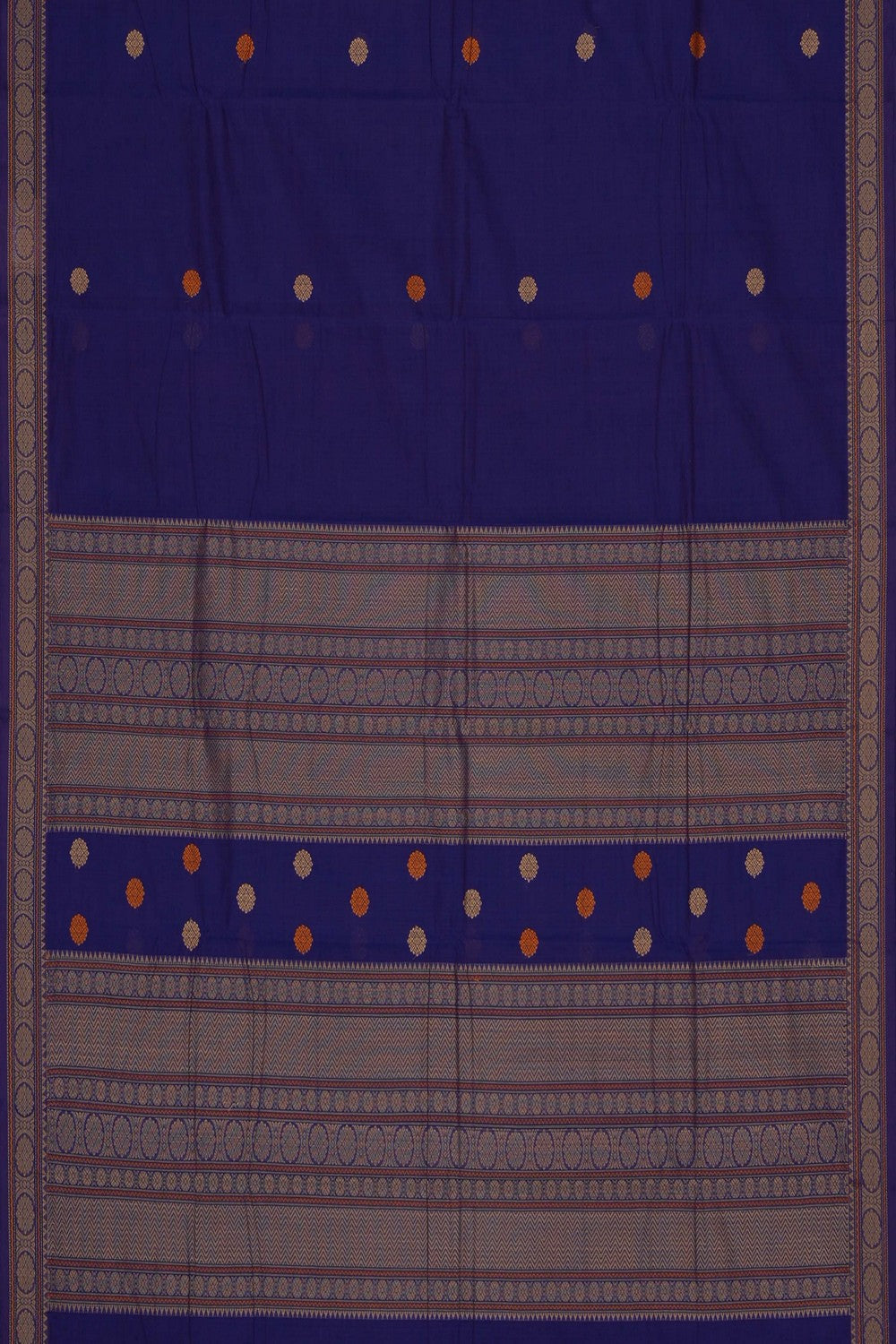 Image of Purple South Cotton Saree