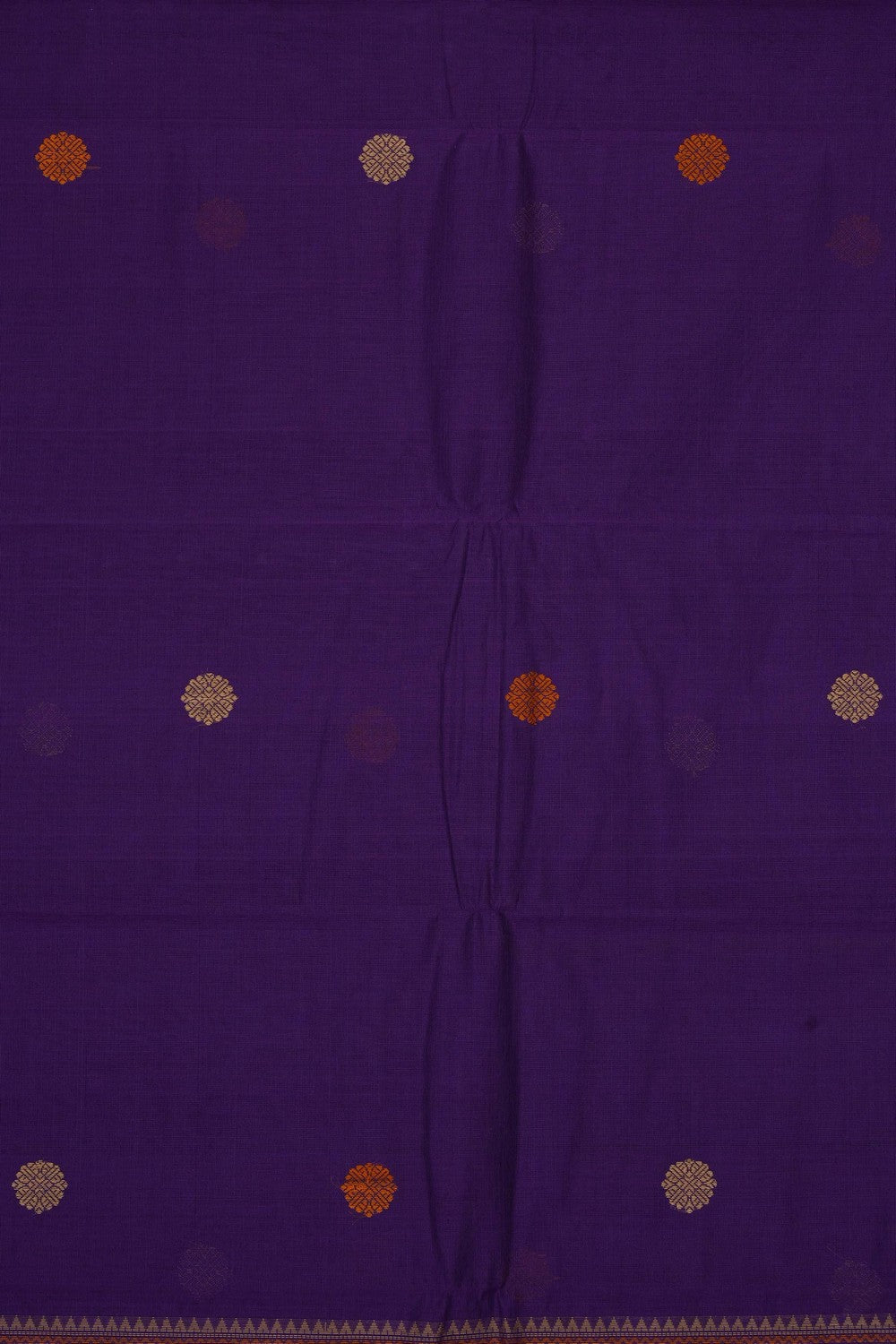 Image of Purple South Cotton Saree