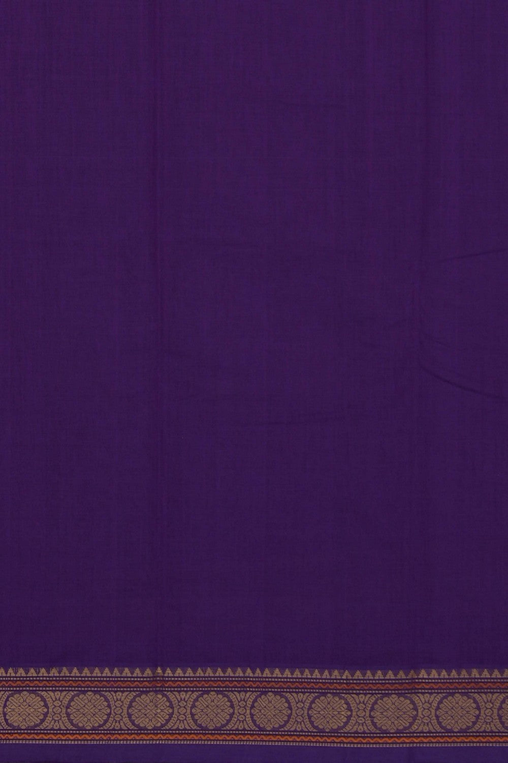 Image of Purple South Cotton Saree