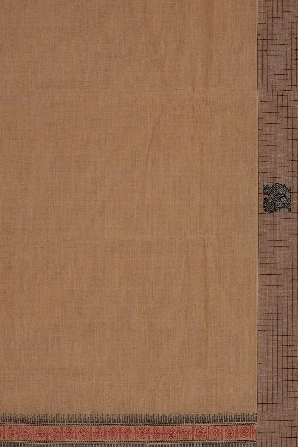Image of Beige South Cotton Saree