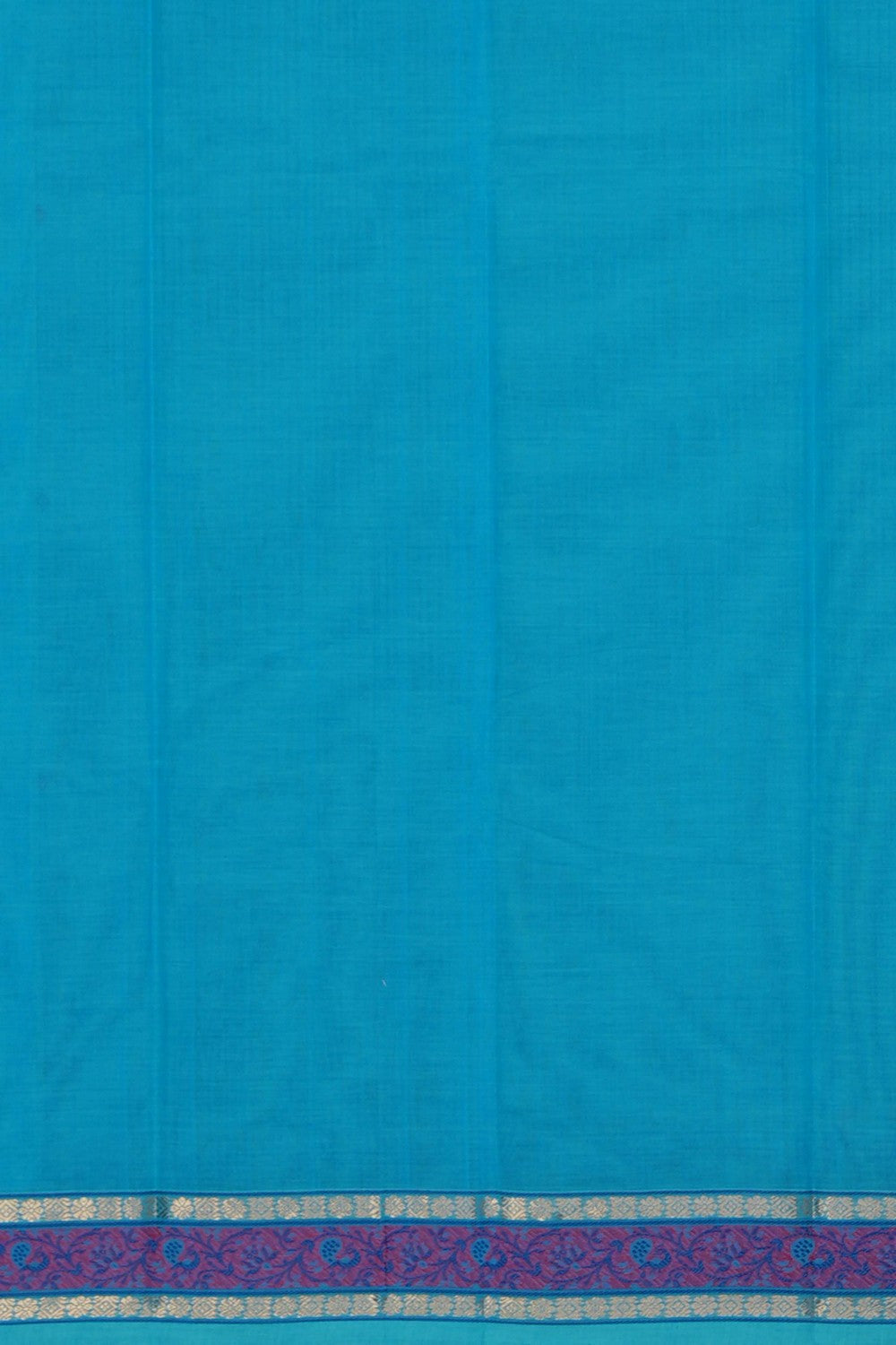 Image of Blue South Cotton Saree