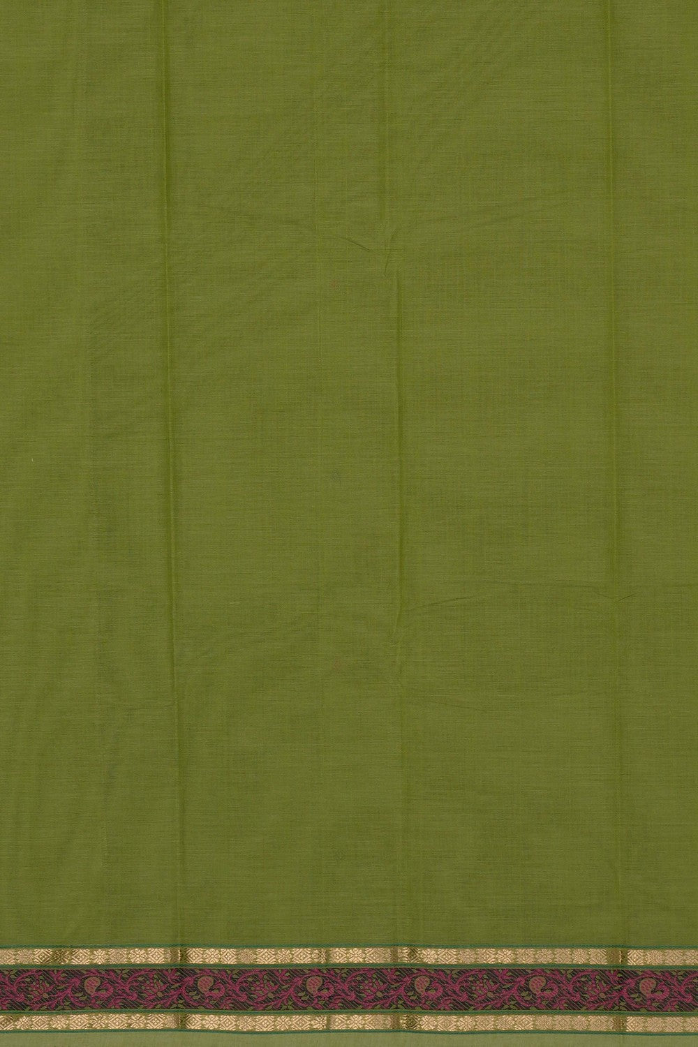 Image of Green South Cotton Saree
