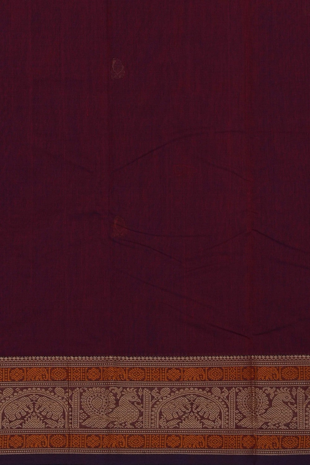 Image of Maroon South Cotton Saree