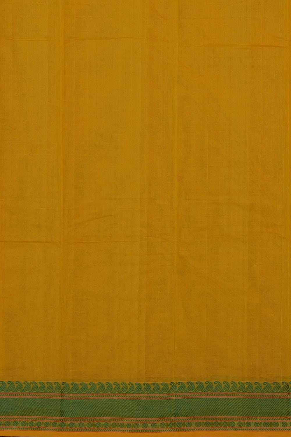 Image of Yellow South Cotton Saree
