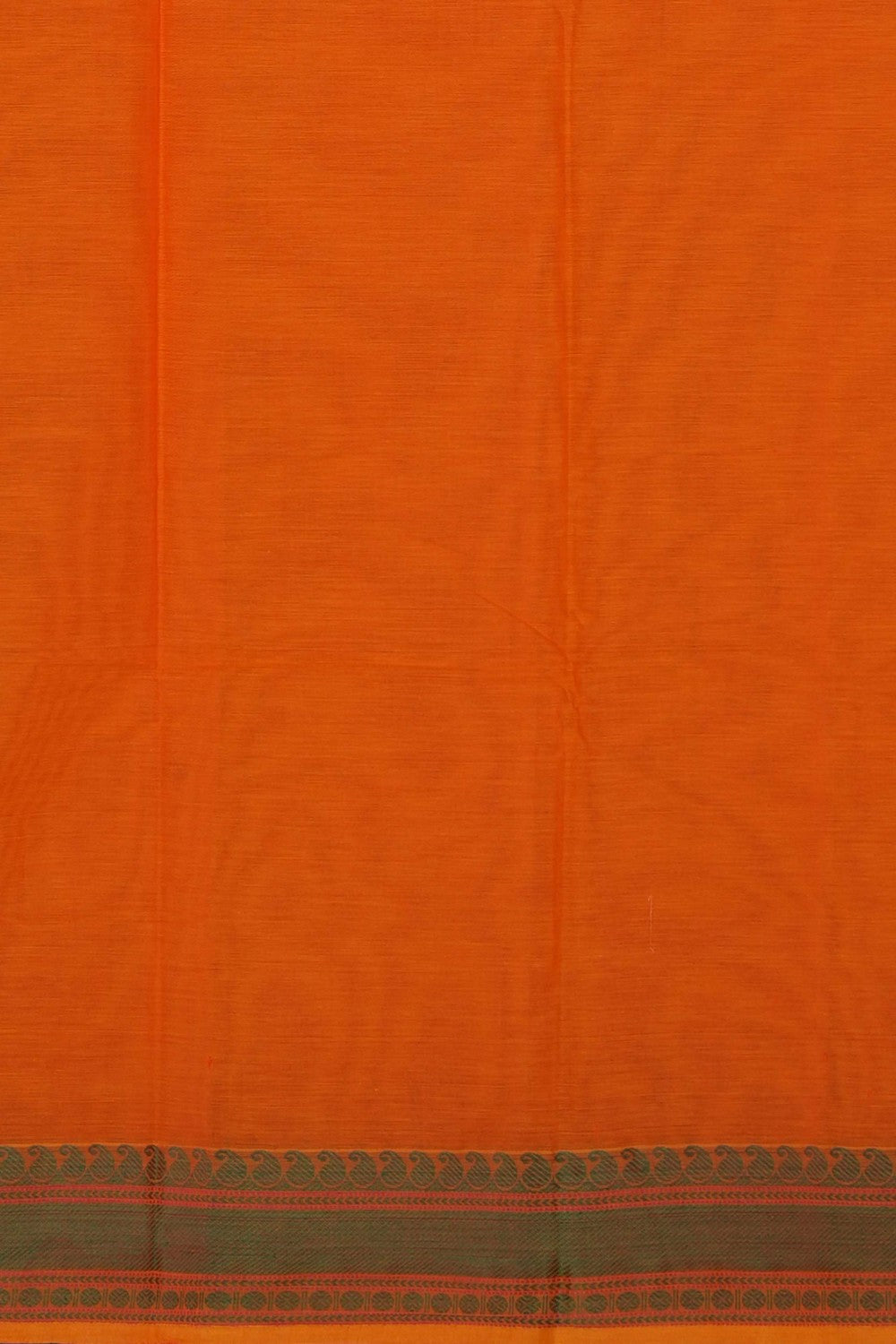 Image of Orange South Cotton Saree