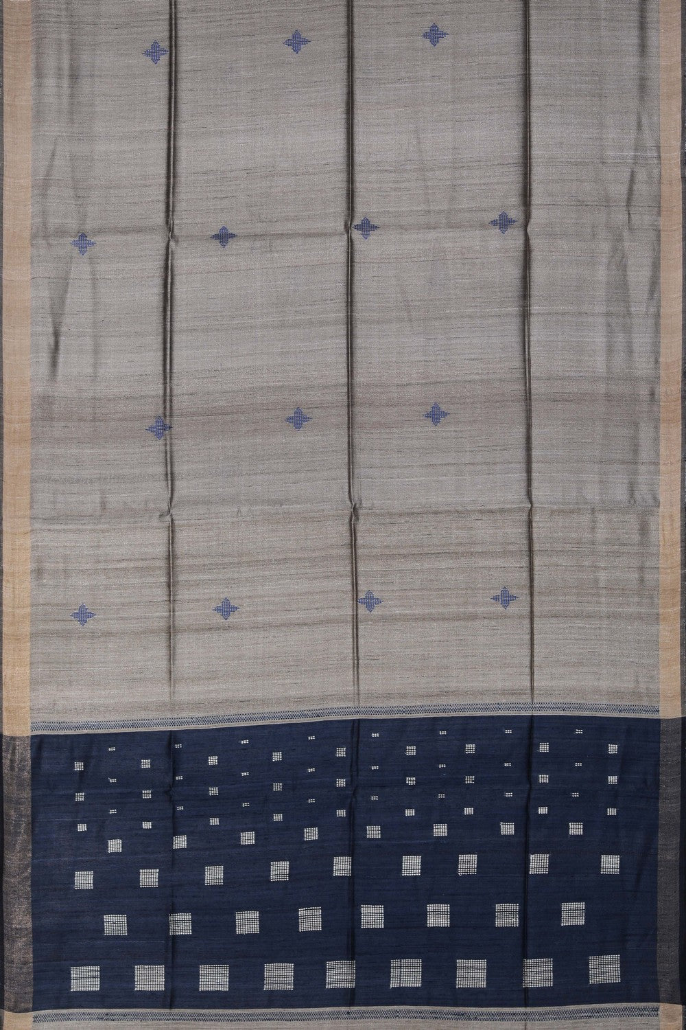 Image of A Desi Tussar Silk Saree