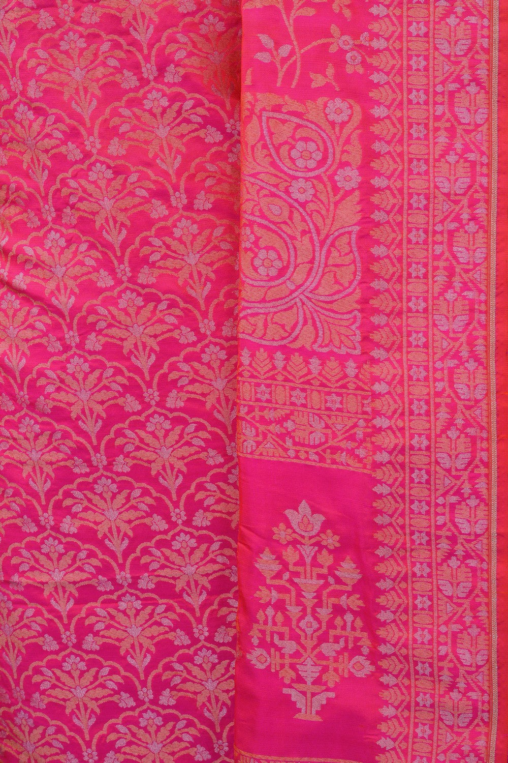 Image of Banarasi Tissue Silk Unstitched Suit (3 Pcs Set)