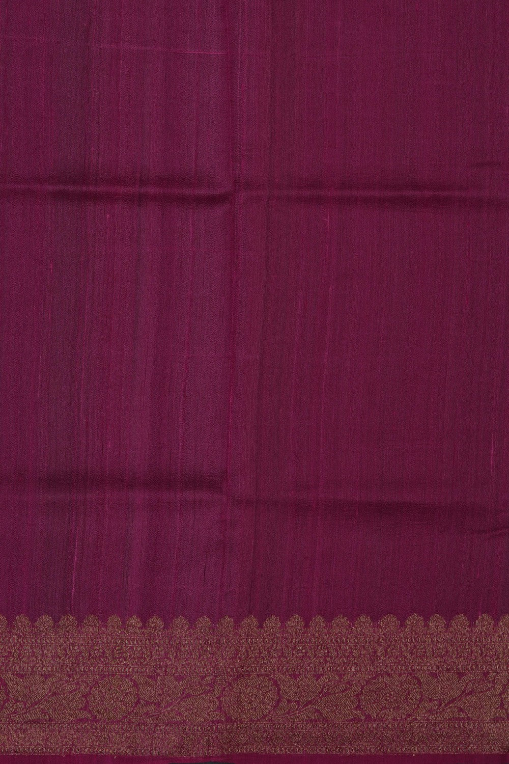 Image of Off-White Banarasi Tussar Saree