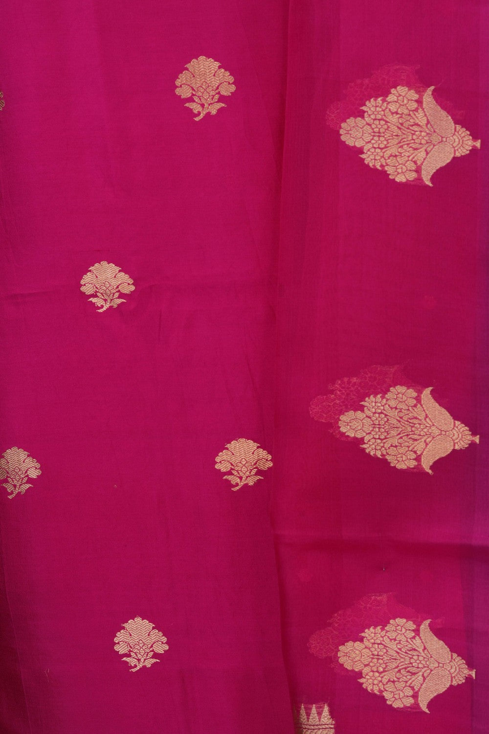 Image of Banarasi Silk Unstitched Suit (3 Pcs Set)