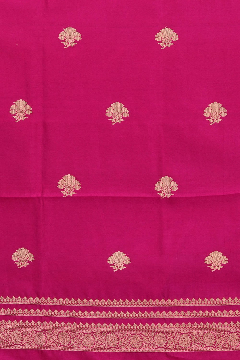 Image of Banarasi Silk Unstitched Suit (3 Pcs Set)