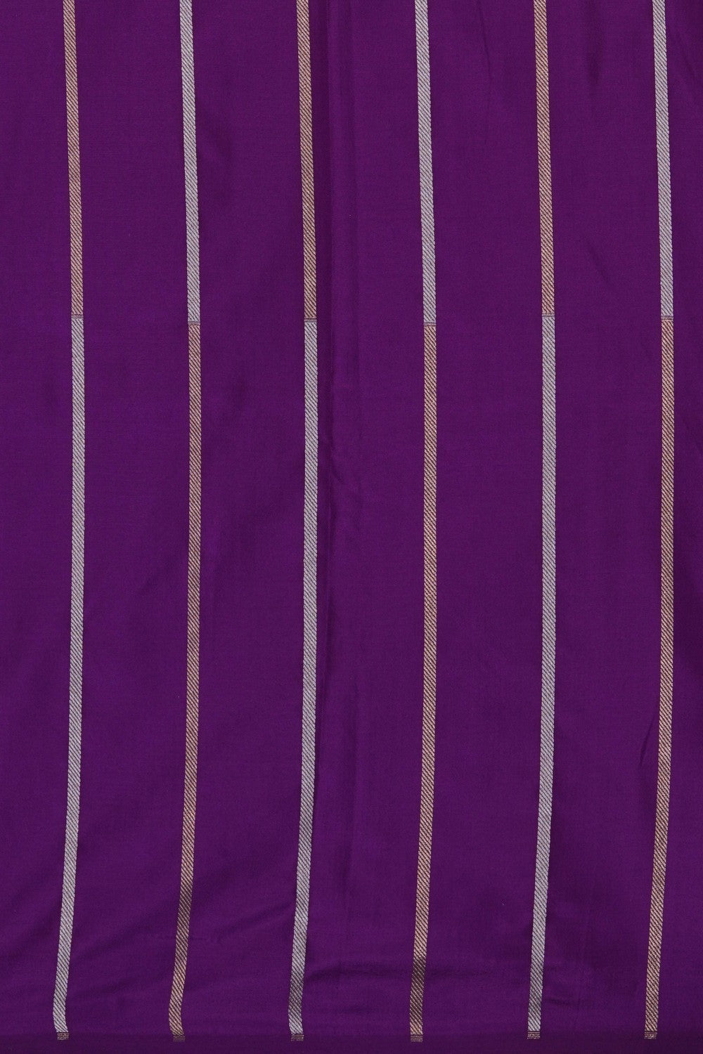 Image of Banarasi Silk Purple Saree