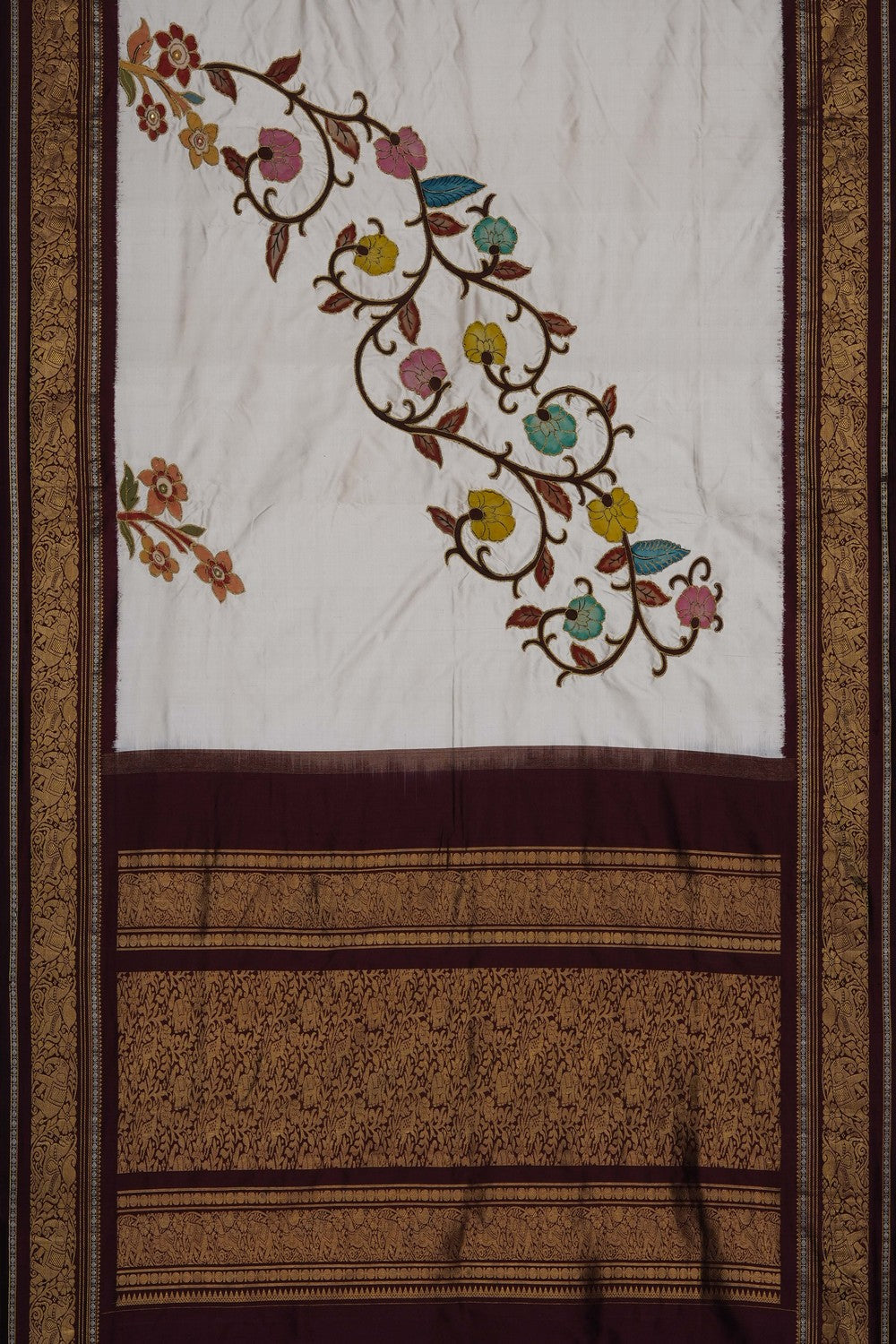 Image of Skillfully Appliquéd Onto The Drape