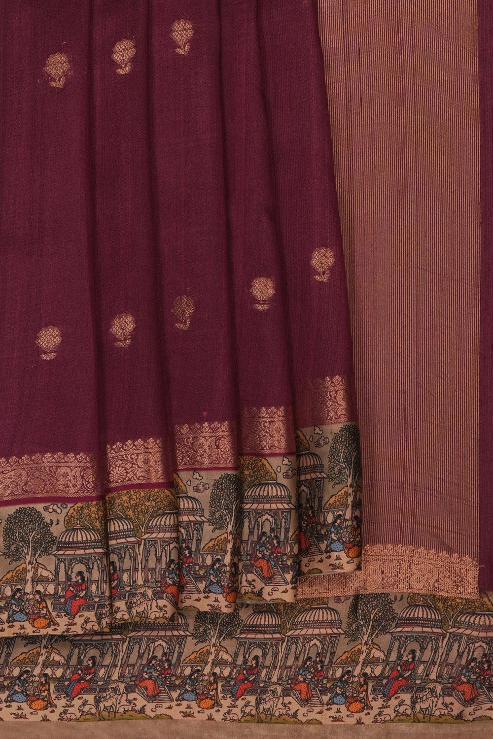 Image of Desi Tussar Silk Saree