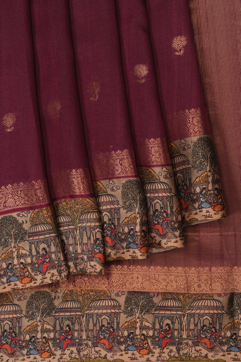 Image of Desi Tussar Silk Saree