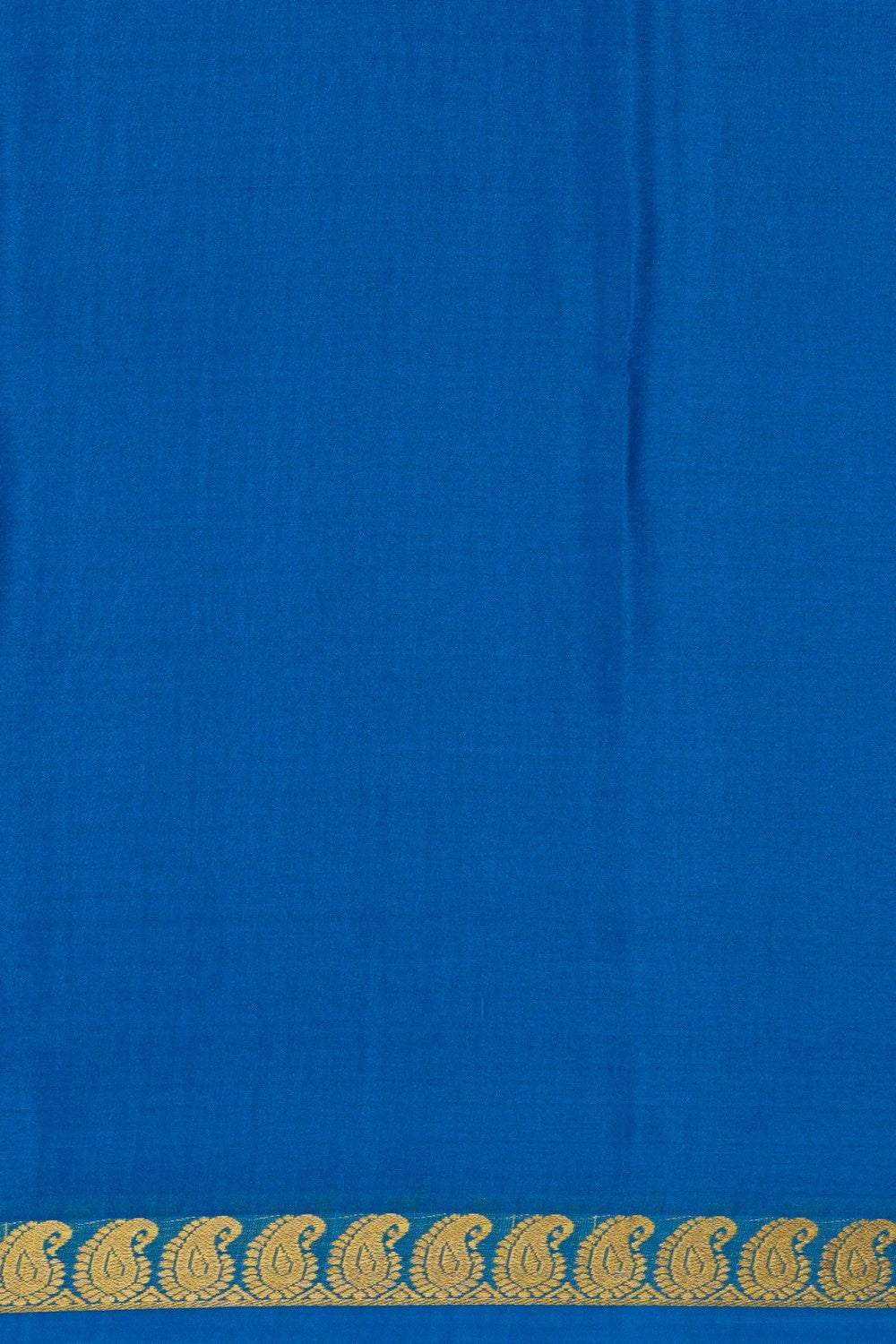 Image of Blue Crepe Saree