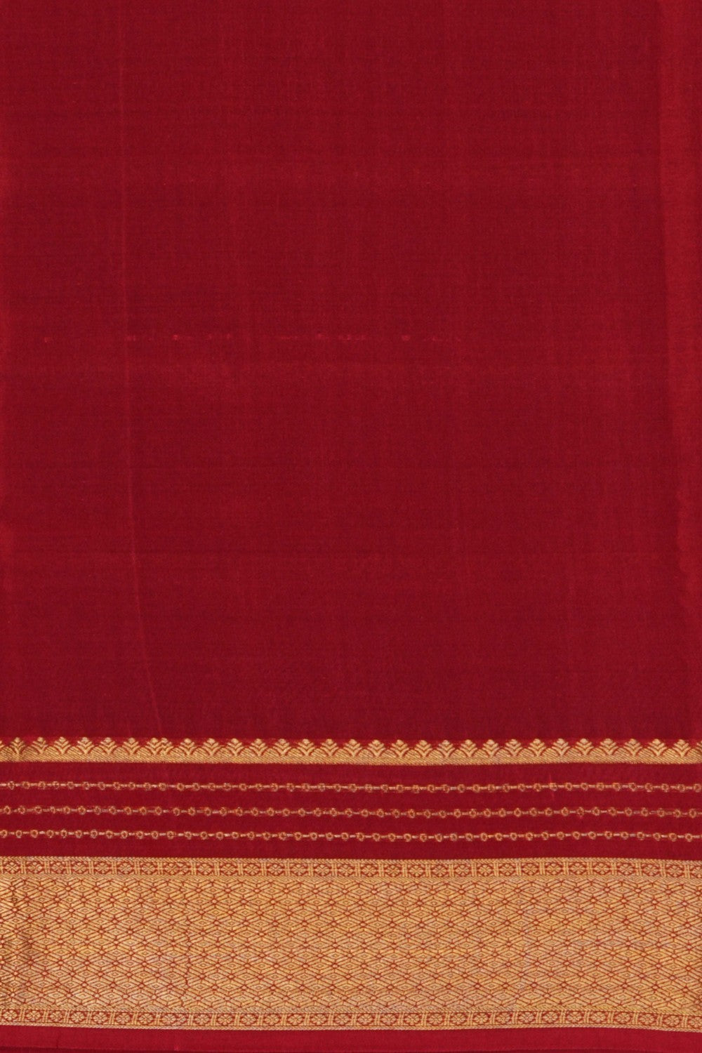 Image of Green Crepe Saree