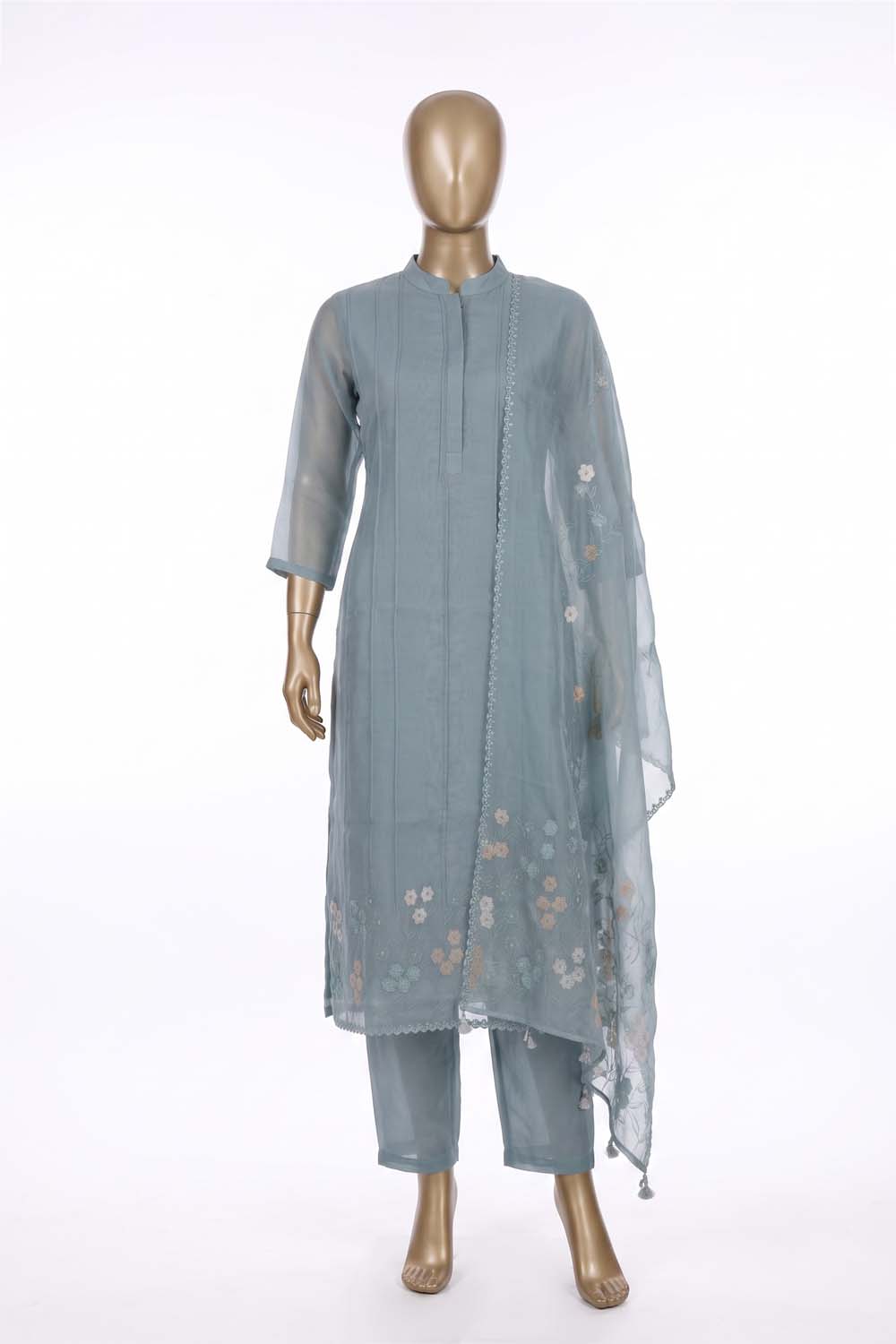 Image of Unstitched Suit Set Fabric (3 Pcs Set)