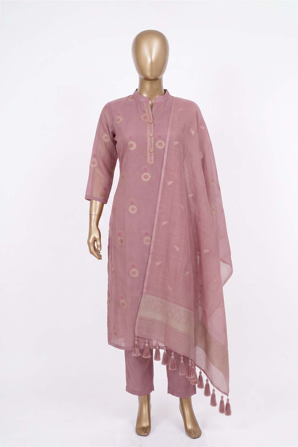 Image of Unstitched Suit Set Fabric (3 Pcs Set)