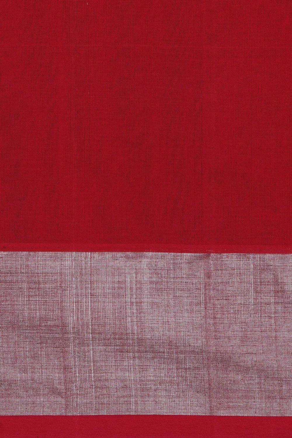 Image of Red Venkatagiri Cotton Saree
