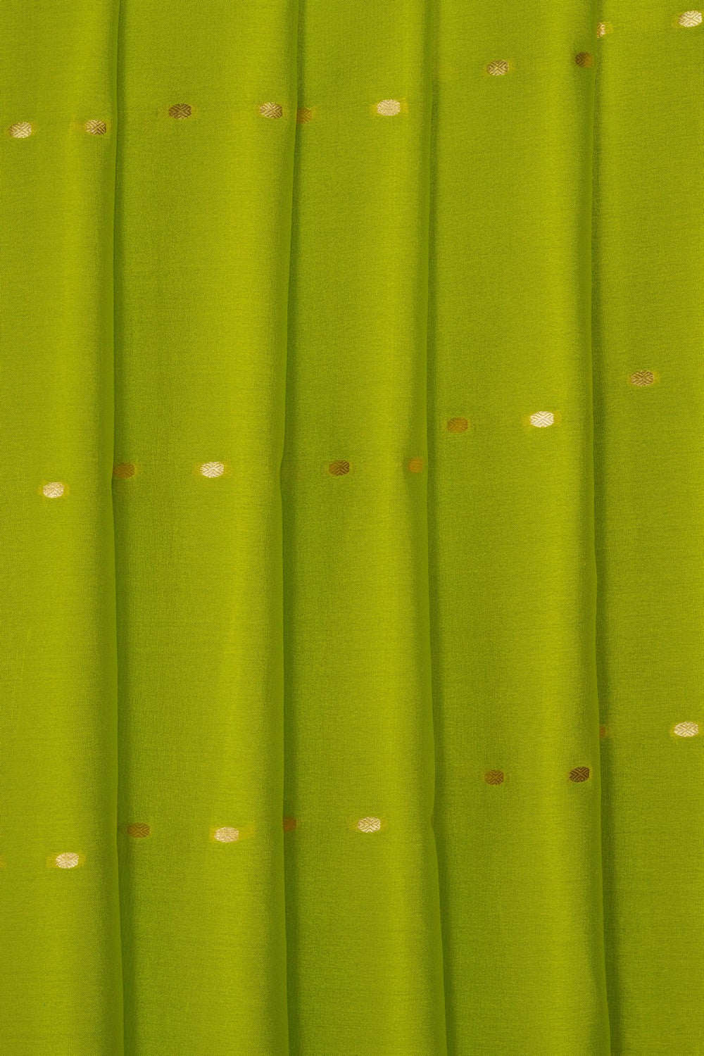 Image of Green Crepe Saree