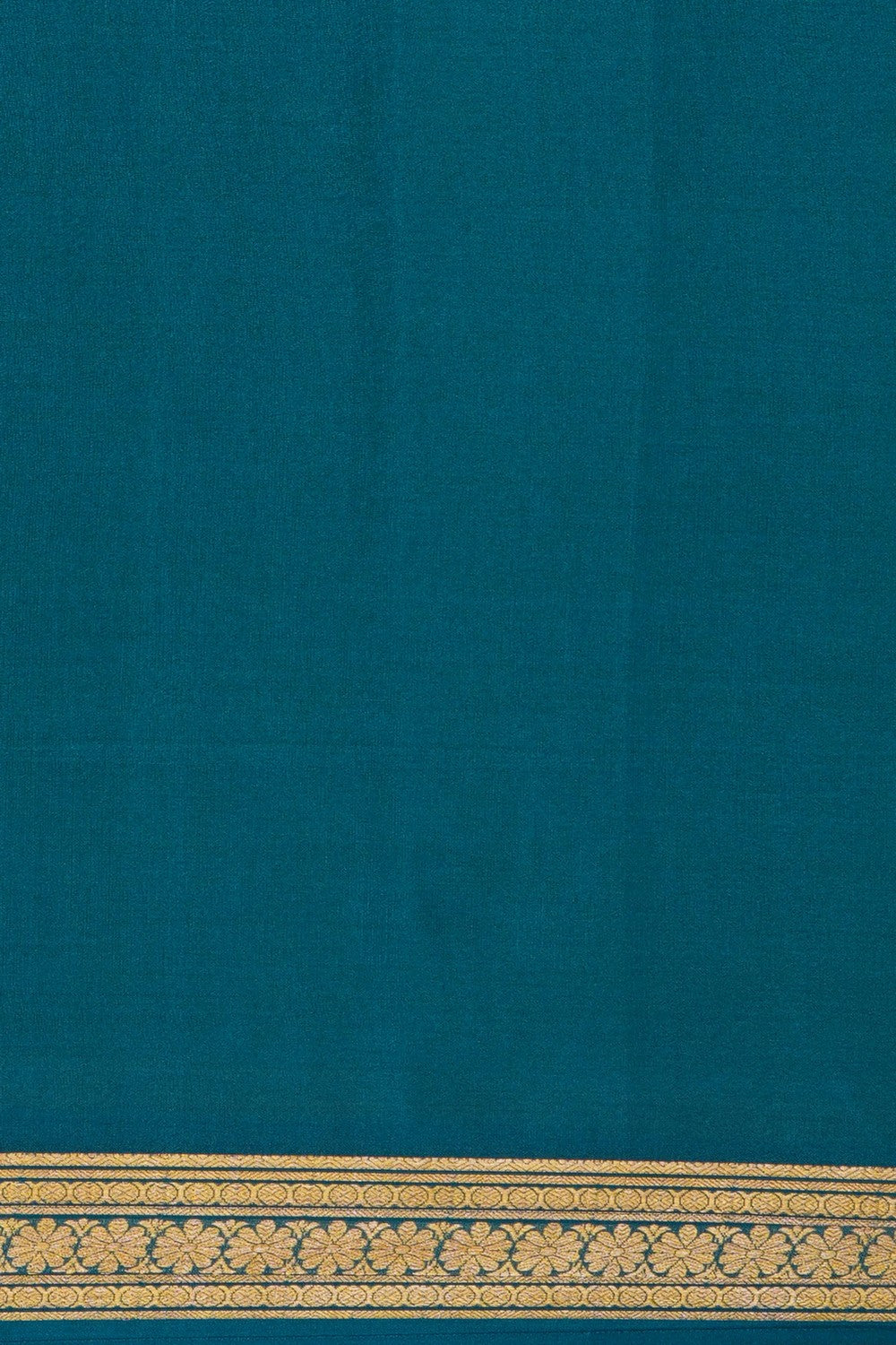 Image of Green Crepe Saree