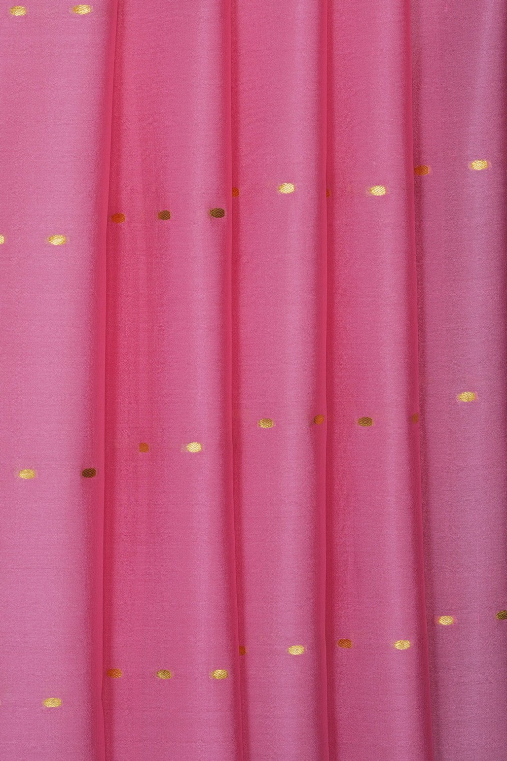 Image of Pink Crepe Saree