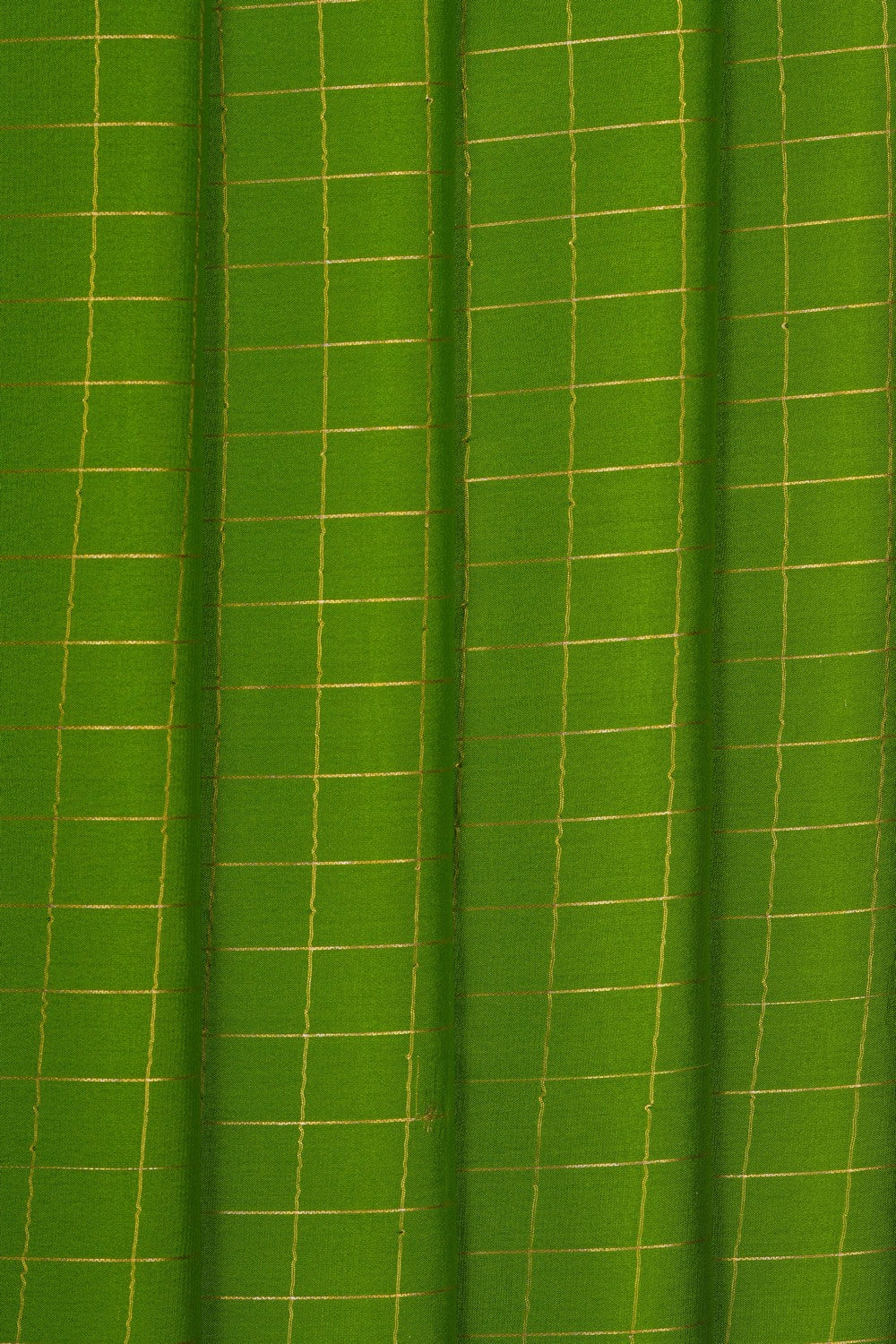 Image of Green Crepe Saree