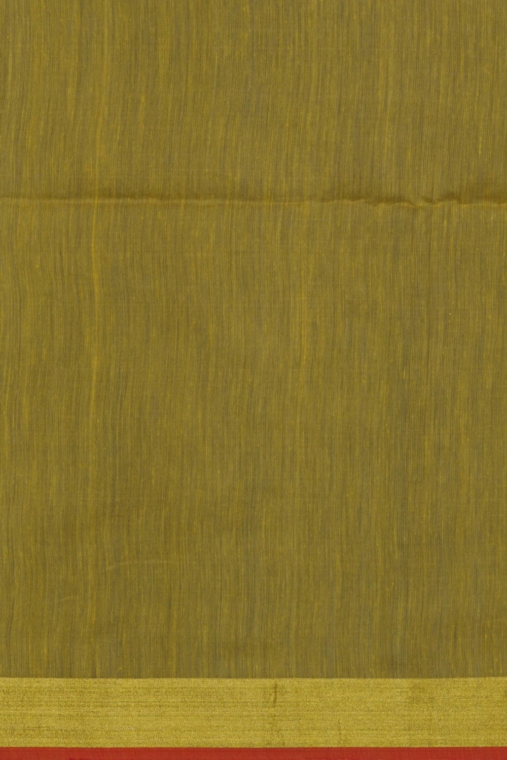 Image of Spring Yellow Kora Saree