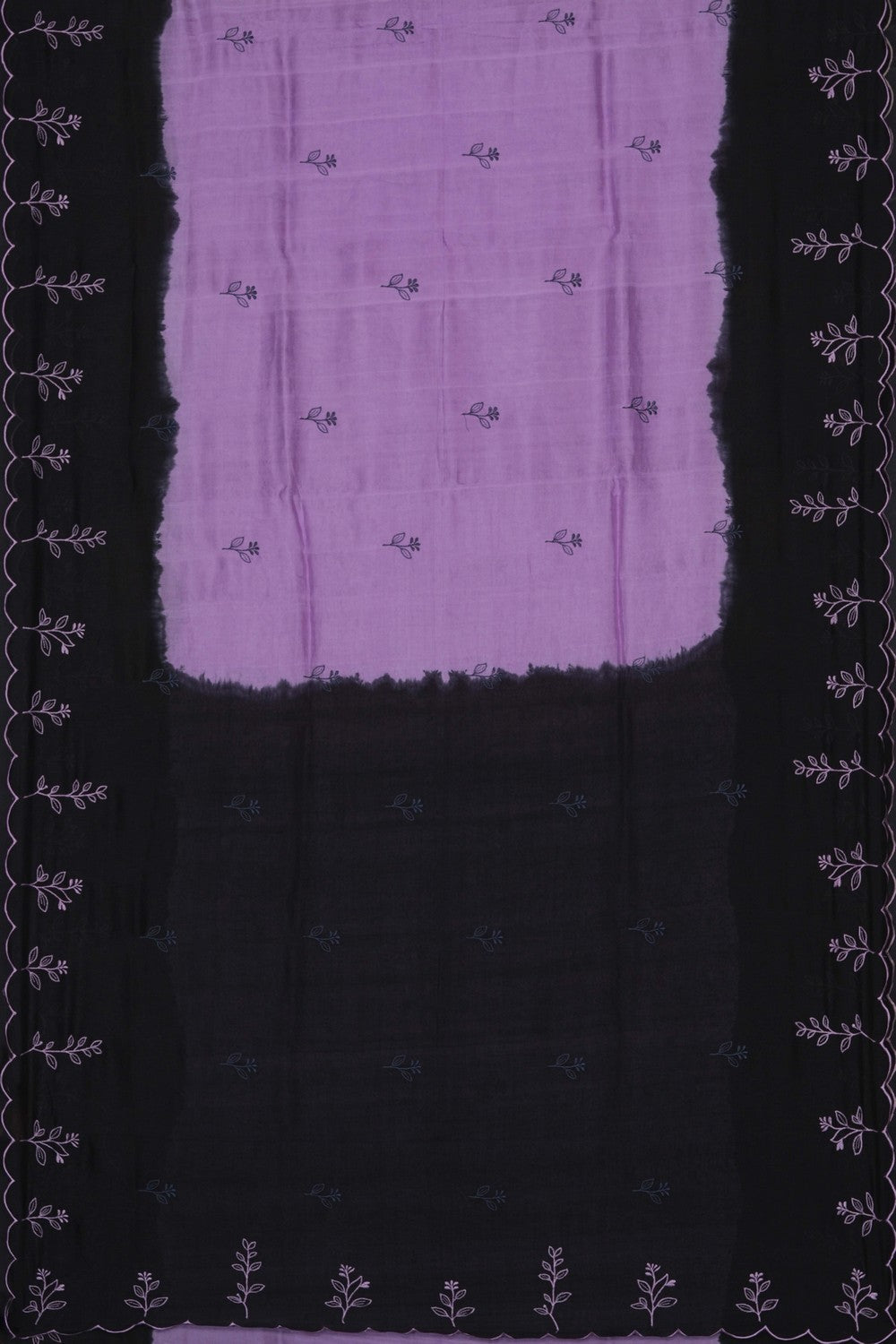 Image of Lavender-Pink Mangalagiri Silk Saree