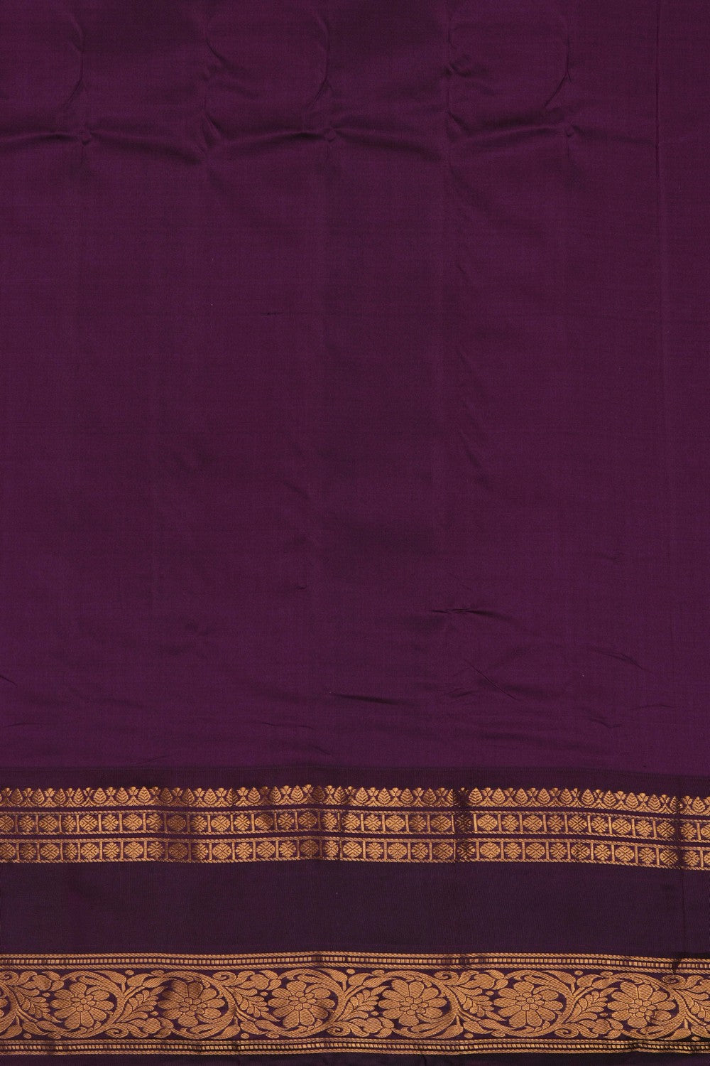 Image of Gadwal Silk Pink Saree