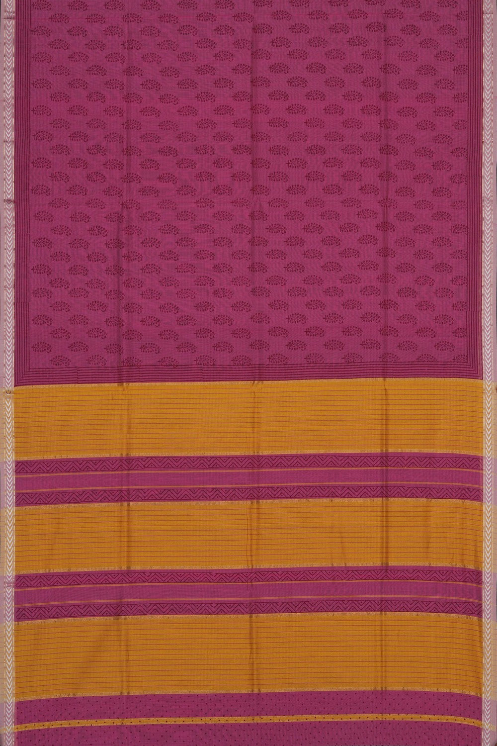 Image of A Pink Silk Cotton Saree