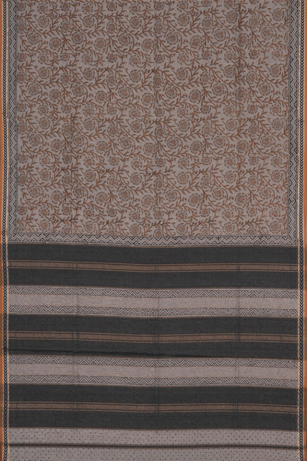Image of A Classy Beige Silk Cotton Saree
