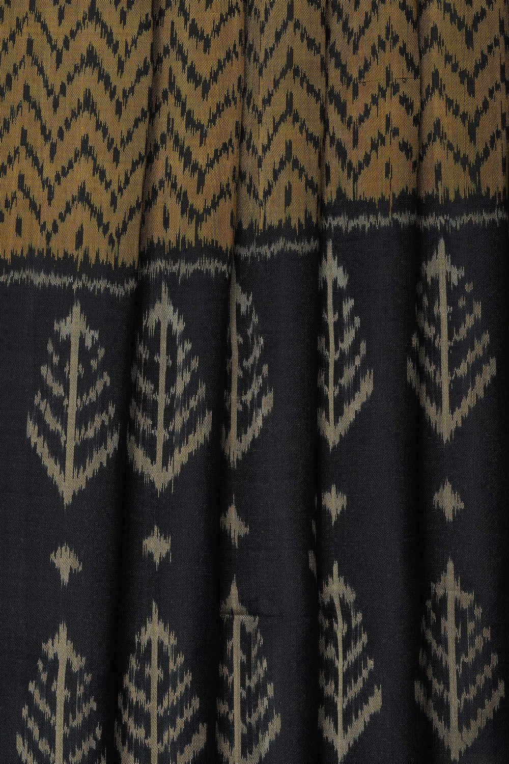 Image of Black Rajkot Silk Saree