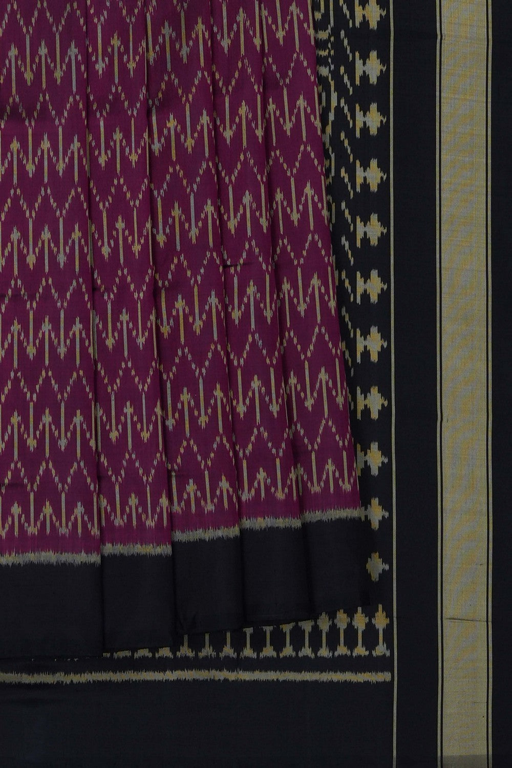 Image of Pink Rajkot Silk Saree