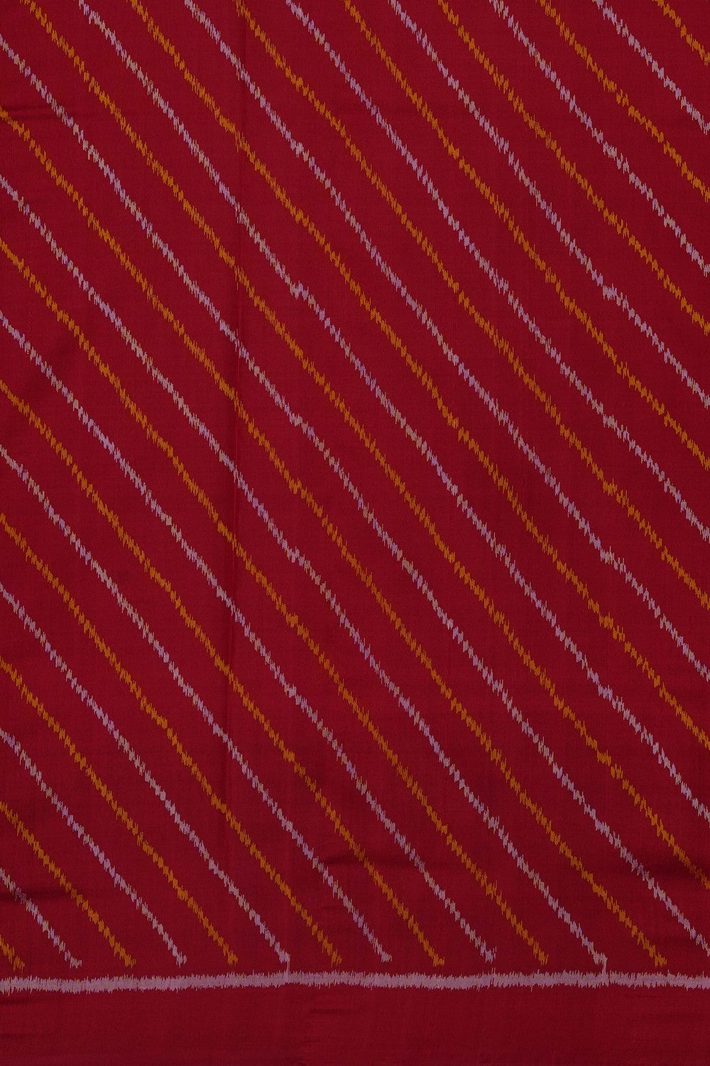 Image of Red Rajkot Silk Saree