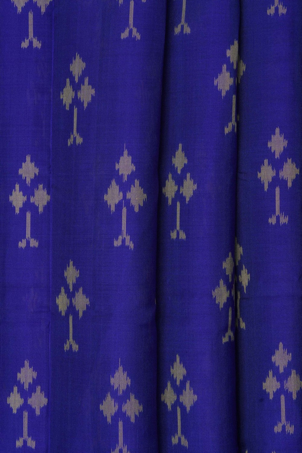 Image of Indigo Blue Rajkot Silk Saree