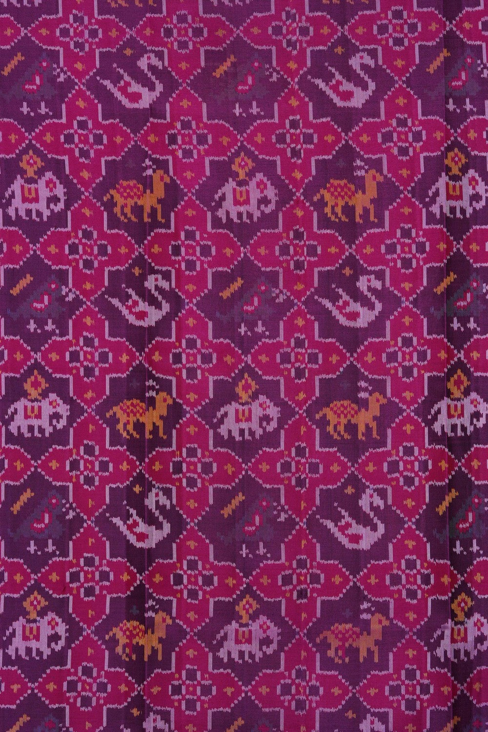 Image of Pink Rajkot Silk Saree